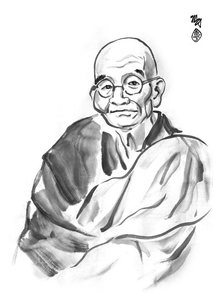 Zen Teachings of Homeless Kodo - Book Illustration by Michael D. Hofmann