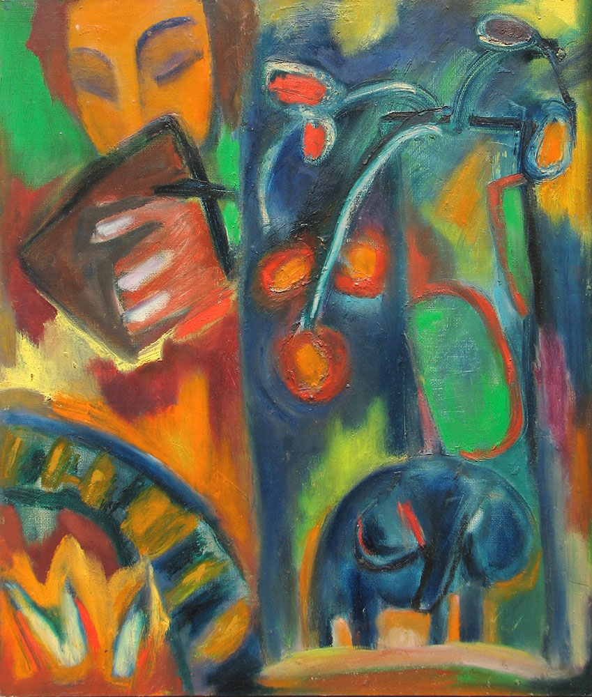 Fugen - Oil Painting by Michael D. Hofmann
