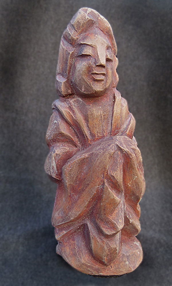 Bodhisattva - Ceramic Sculpture by Michael D. Hofmann